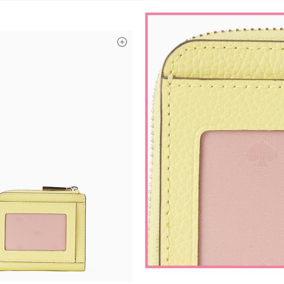 Kate Spade SMALL L ZIP BIFOLD WALLET 6253 - Picture 9 of 9